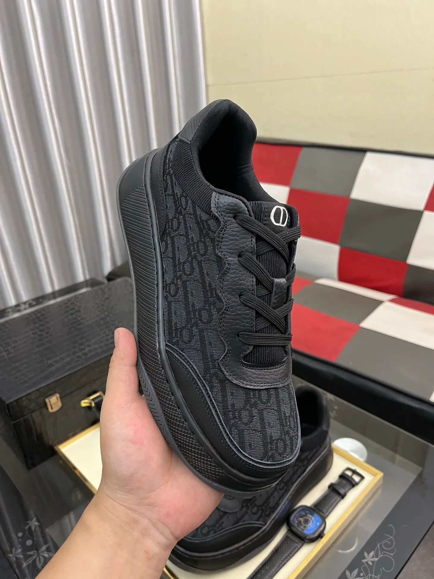 Men's Men's Shoes 💰440⌚️⌚️《DIOR*》The latest and most popular casual shoes, top brand [seduce] luxury~purchasing agent, top~quality. [Strong] The upper is made of imported breathable cowhide with material ➕ breathable sheepskin feet (•) and fine workmanship. Original stylish and stylish soft rubber wear-resistant outsole, light and comfortable on the foot, size: 38-444️⃣colors available
